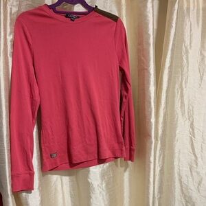 Ralph Lauren Vibrant Red Long Sleeve Top